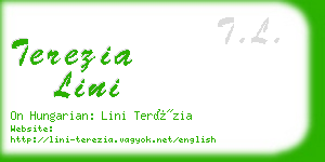 terezia lini business card